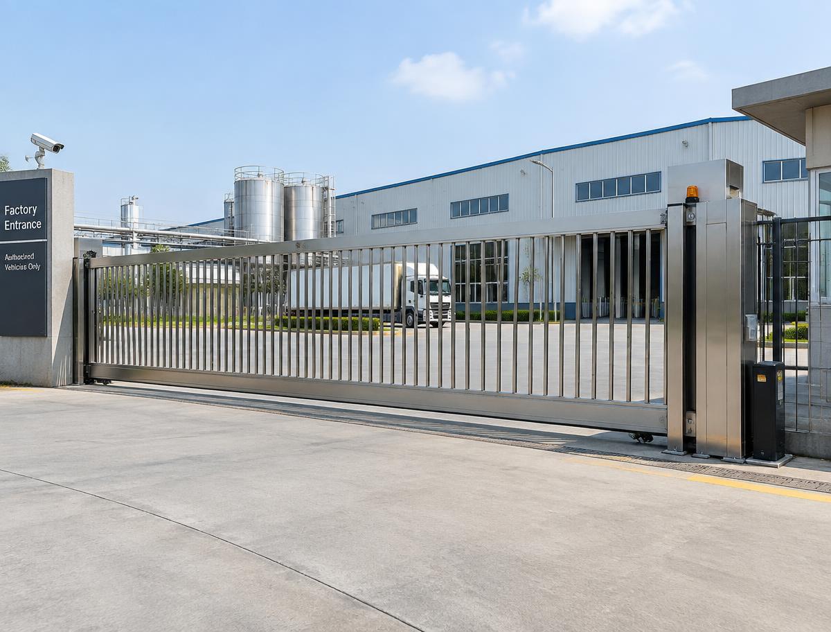 Stainless Steel Plank Door